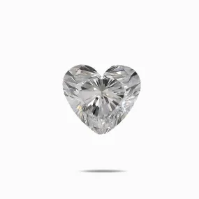 0.71 carats F-Color Heart Shaped Diamond