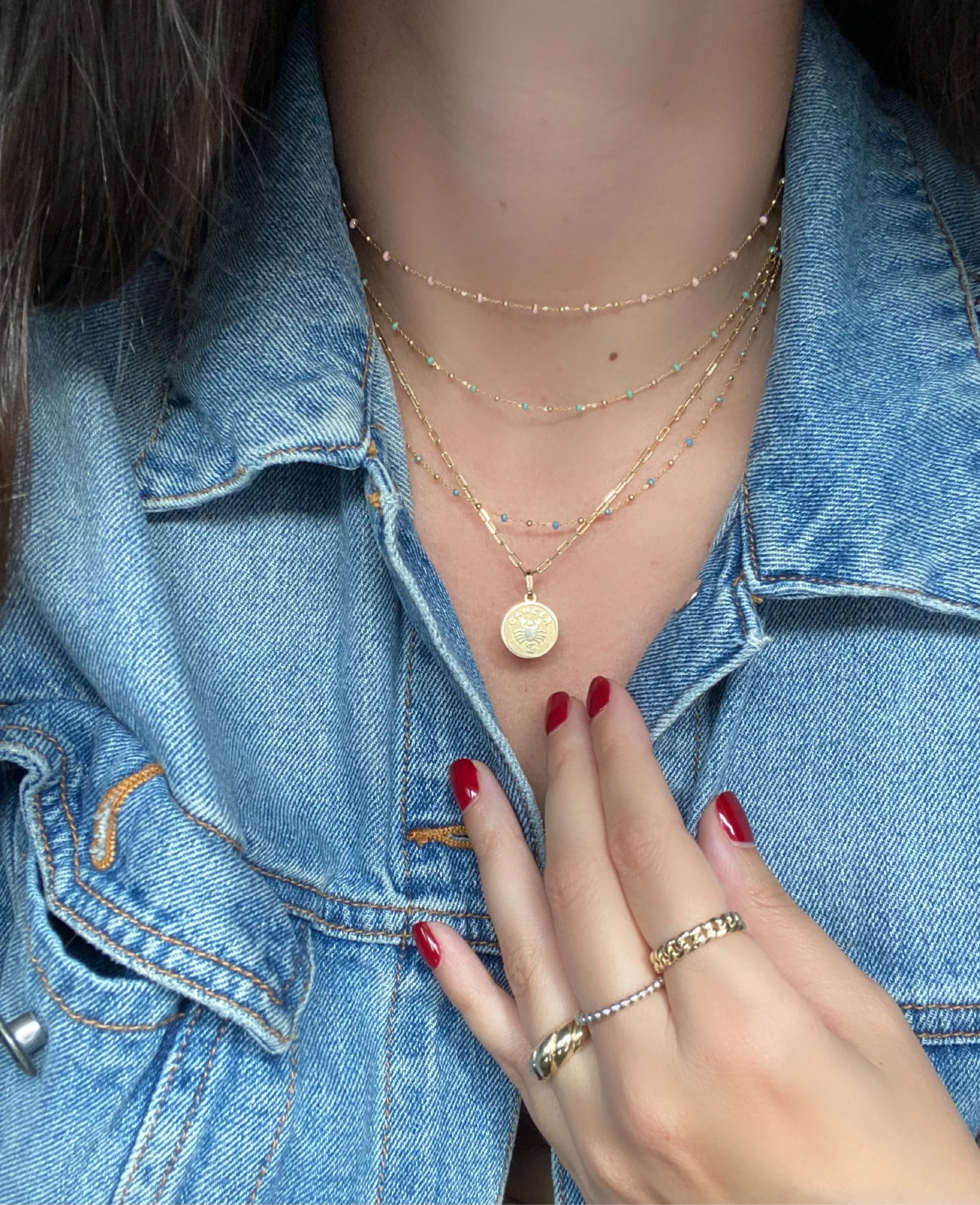 10K Gold Zodiac Charm
