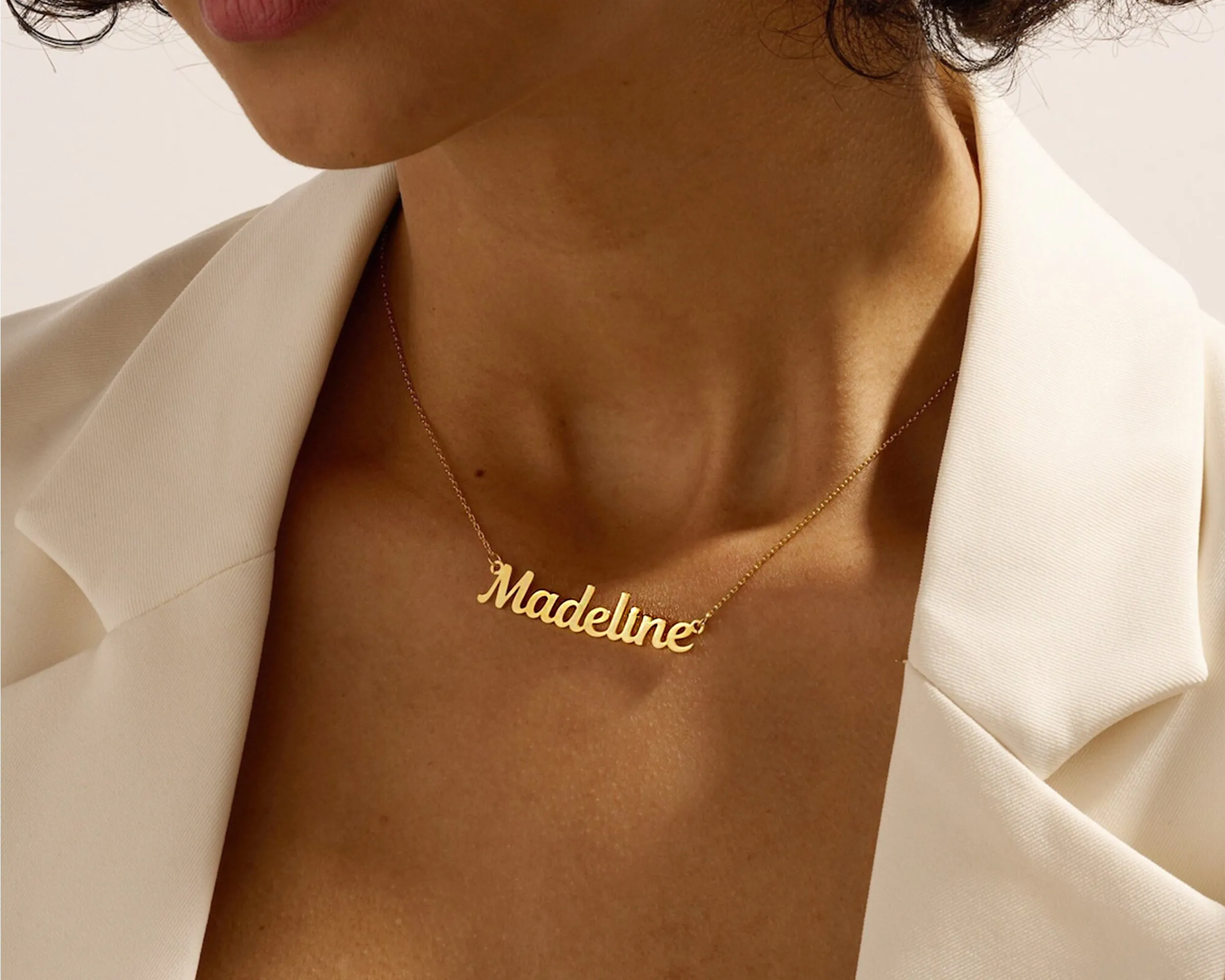 14K Gold Plated Name Necklace