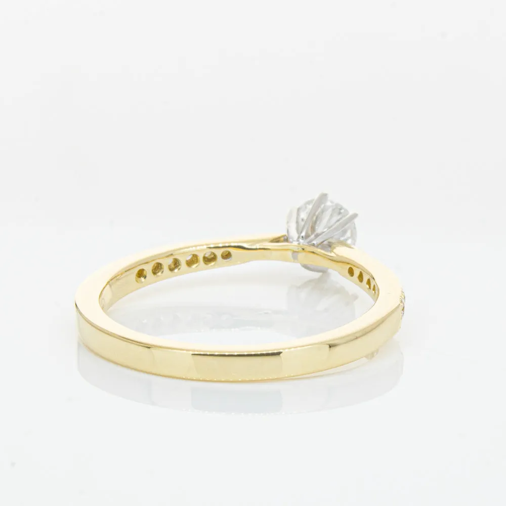 18ct Yellow Gold .41ct Diamond Zenith Ring