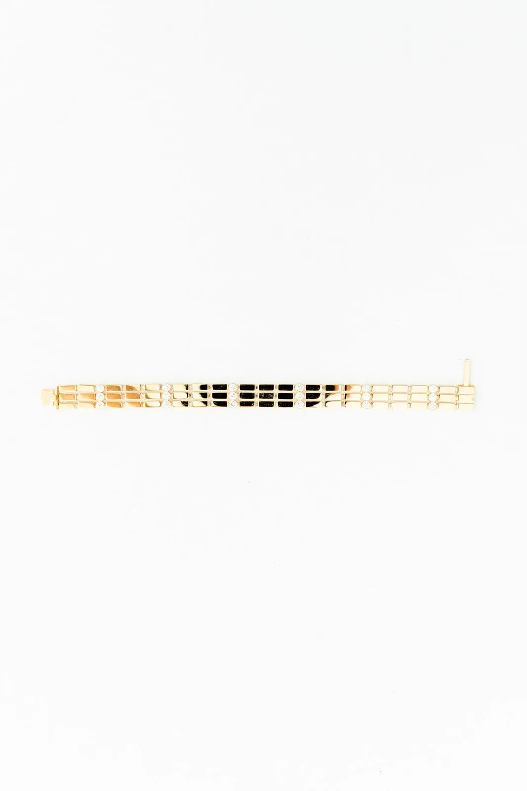 18K Yellow Gold Multistream Bracelet