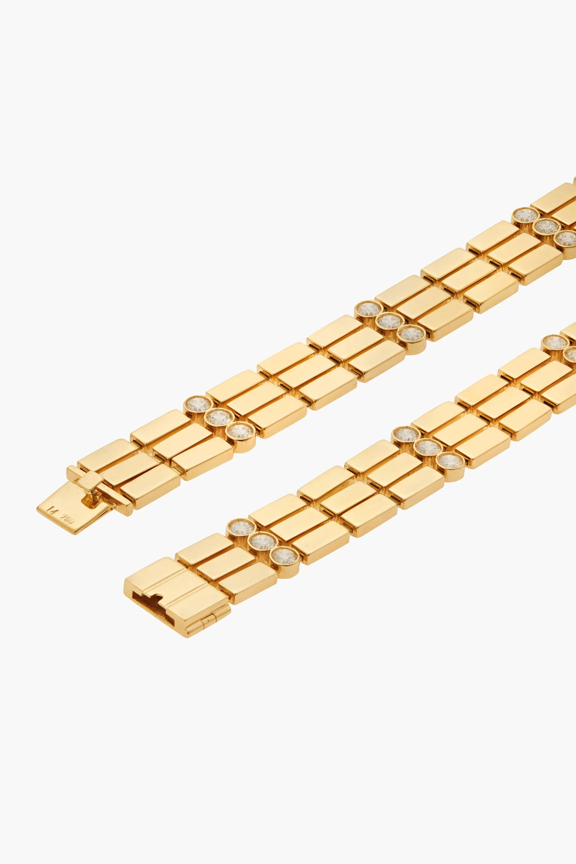 18K Yellow Gold Multistream Bracelet