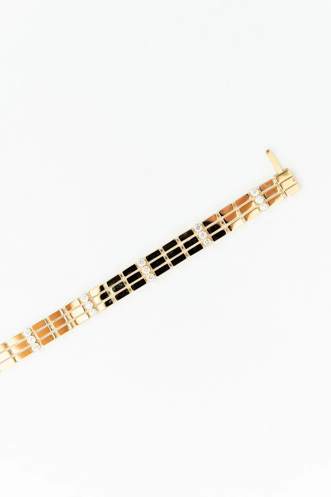 18K Yellow Gold Multistream Bracelet