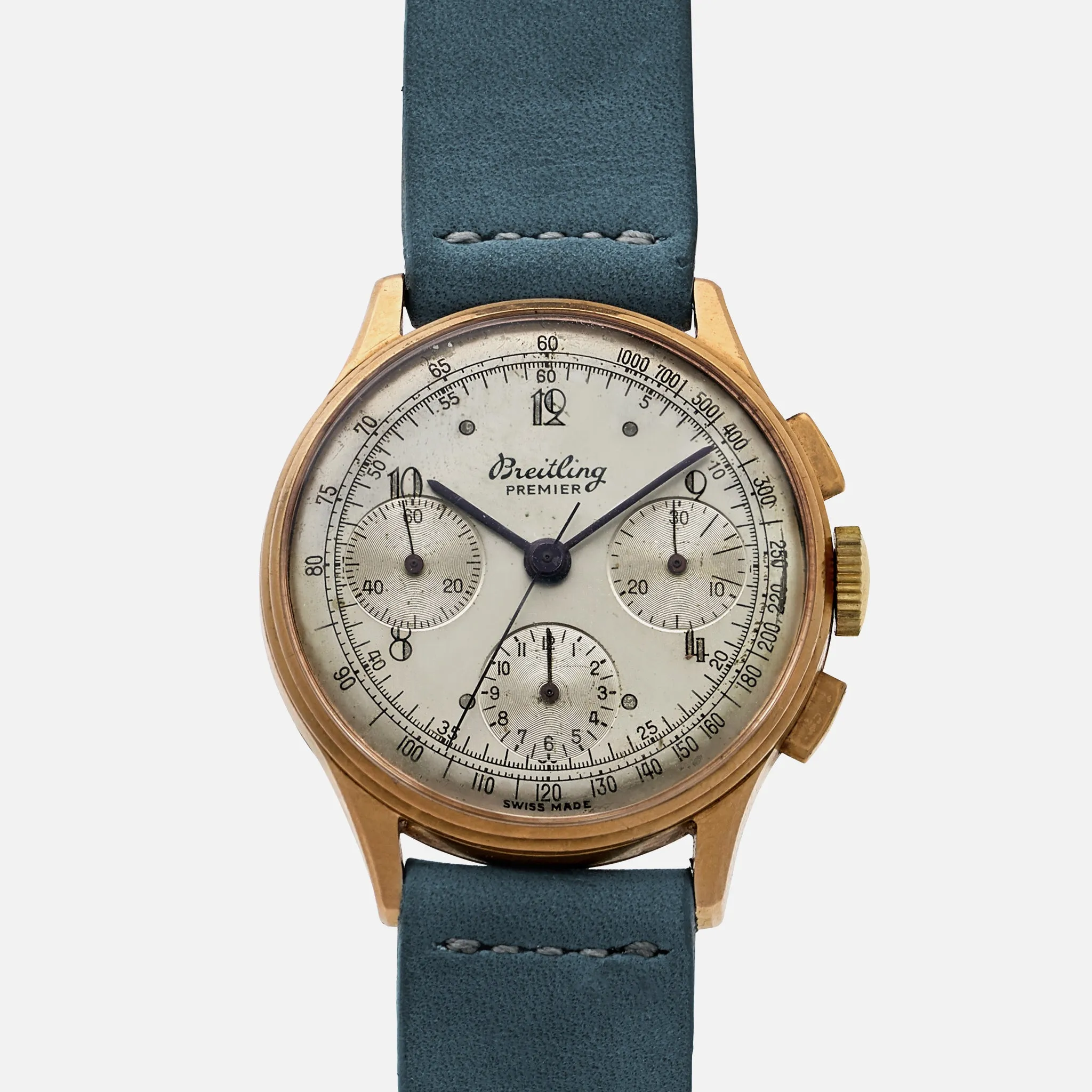 1945 Breitling Premier Ref. 787 In 18k Pink Gold