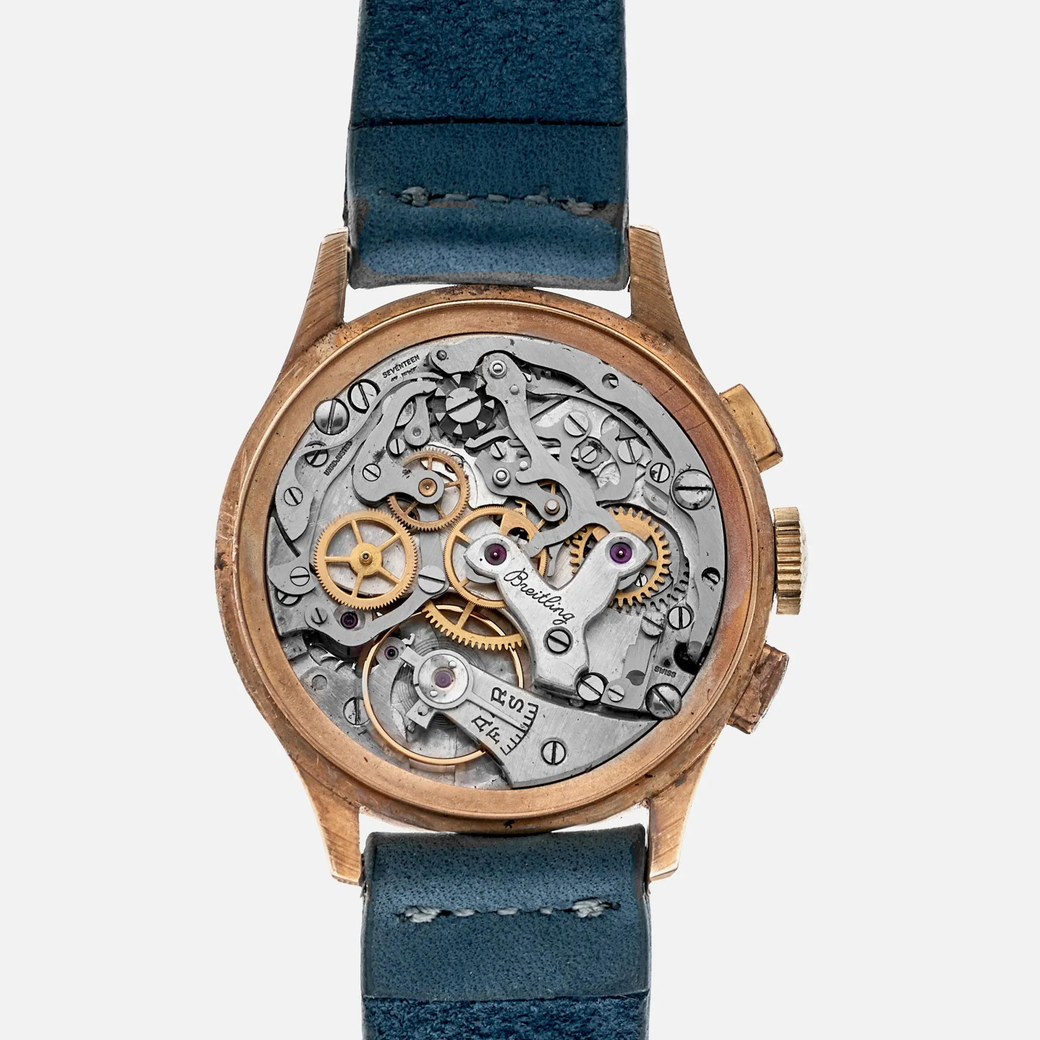 1945 Breitling Premier Ref. 787 In 18k Pink Gold