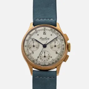 1945 Breitling Premier Ref. 787 In 18k Pink Gold