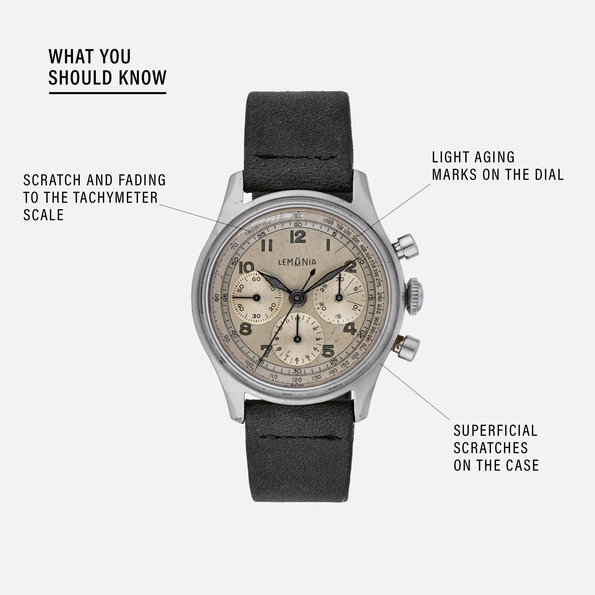 1950s Lemania Chronograph
