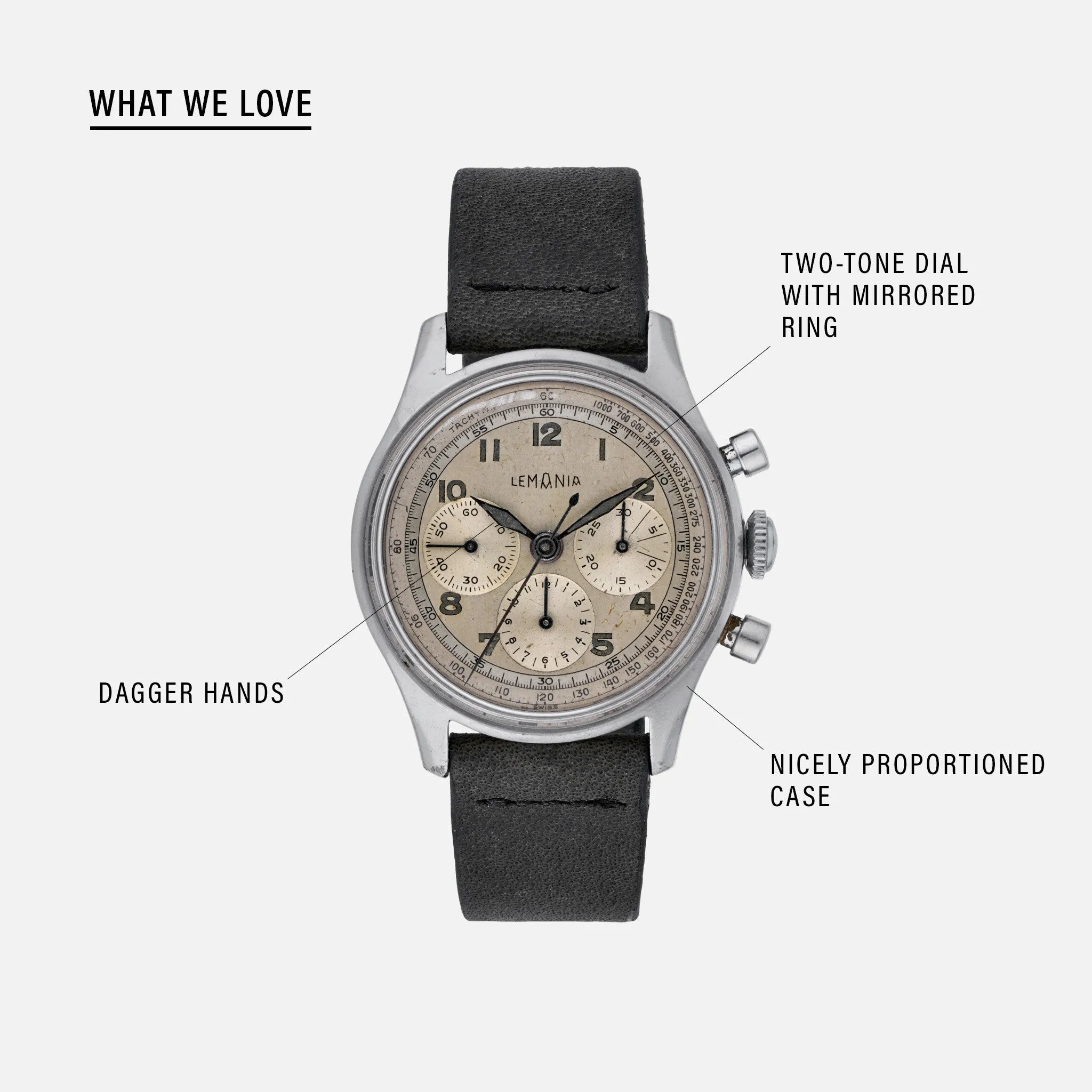 1950s Lemania Chronograph