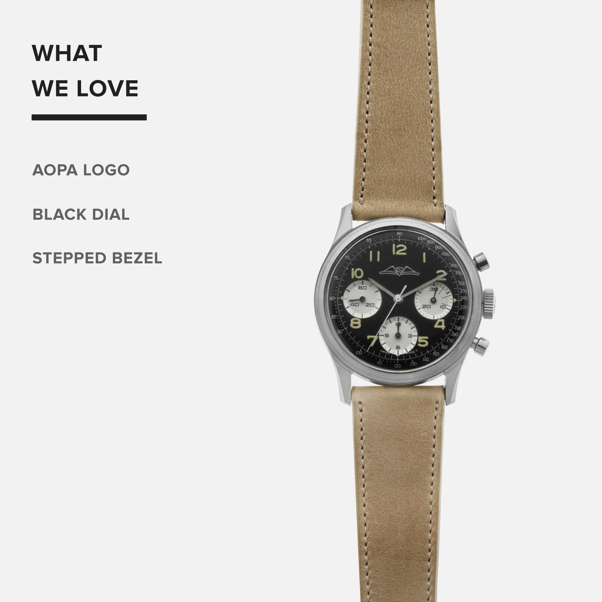 1960s Breitling AOPA Chronograph Ref. 765