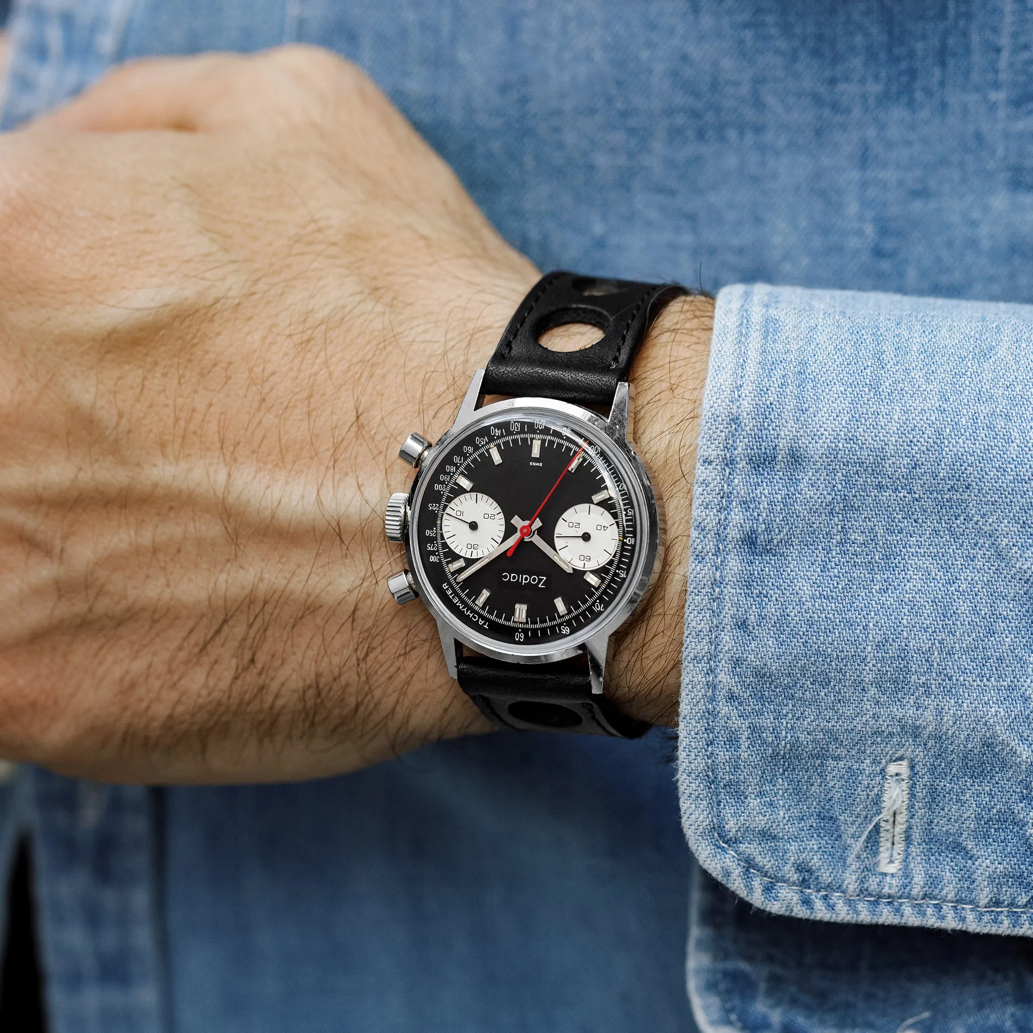 1960s Zodiac by Heuer Chronograph Ref. 73321