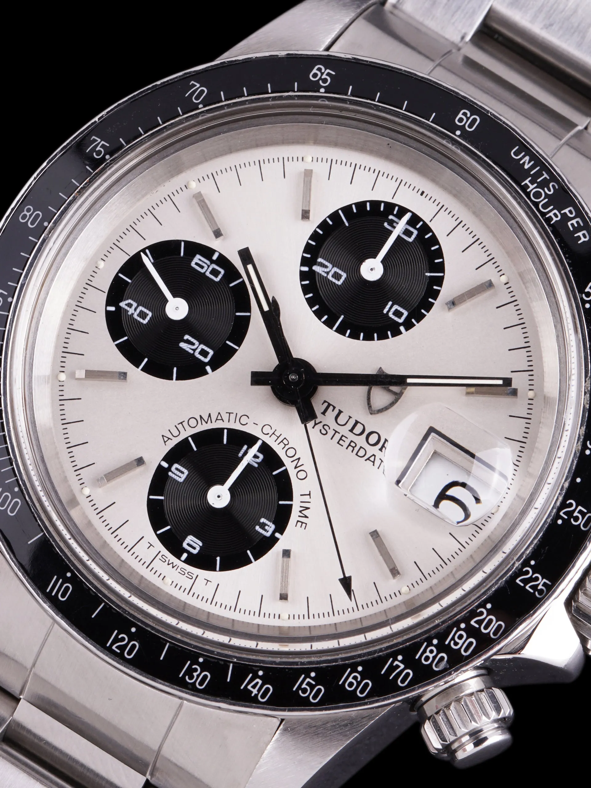 1990 Tudor Chronograph Big Block (Ref. 79160) Silver Dial