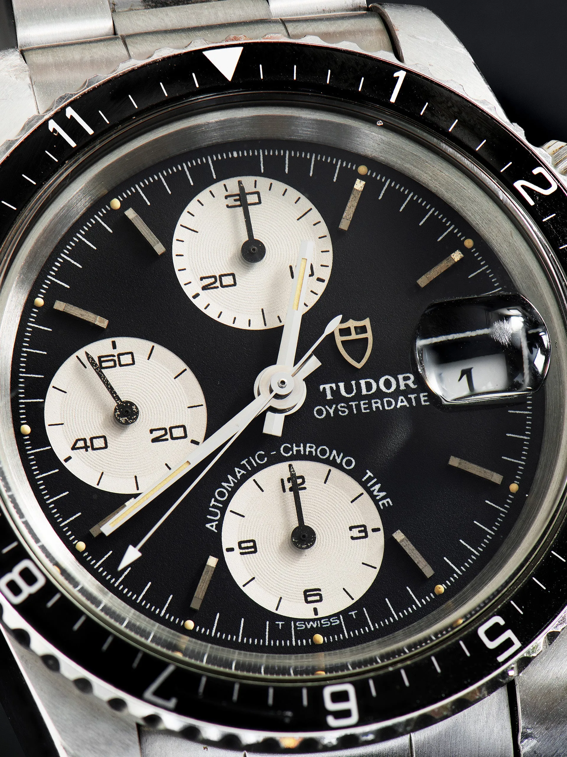 1992 Tudor Big Block Chronograph (Ref. 79170) Black Dial