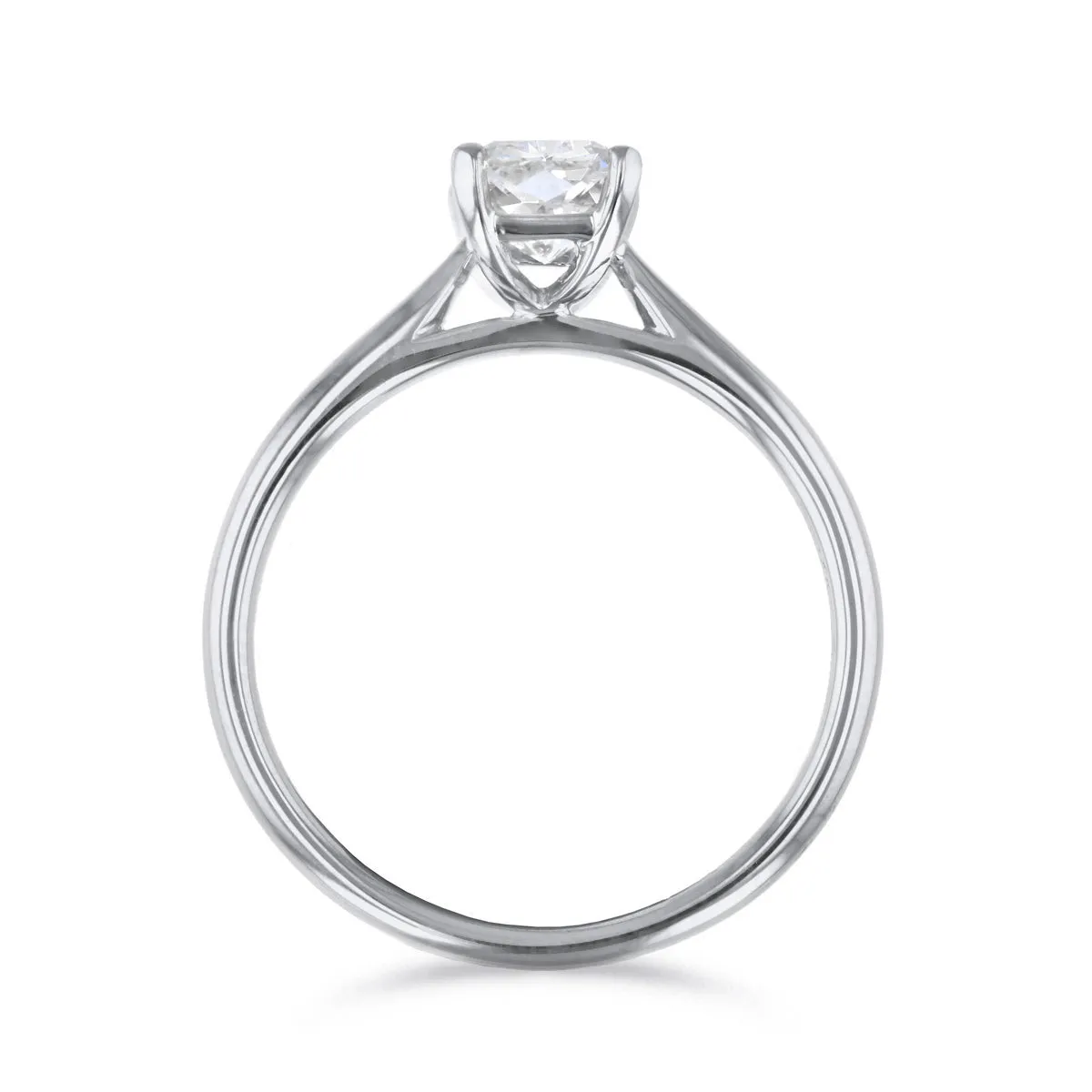 2.00ct Ophelia Radiant Cut Diamond Solitaire Engagement Ring | Platinum
