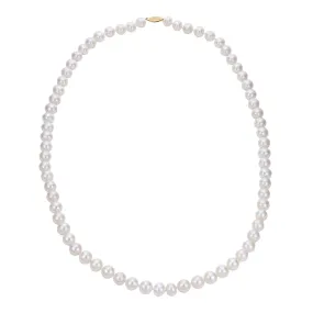8-9mm Freshwater Cultured Pearl Strand Necklace, 24 Inches