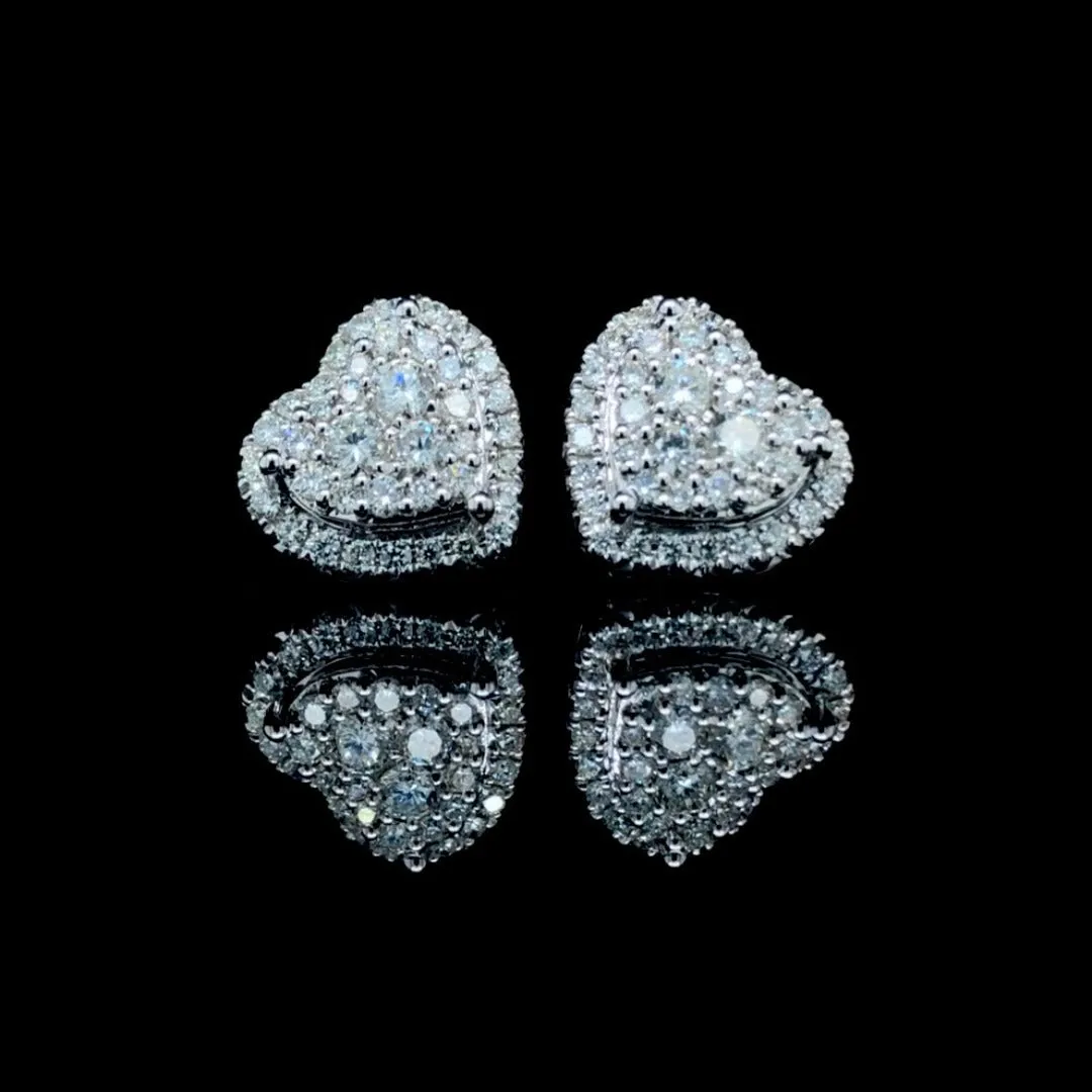 .84 ctw diamond earrings