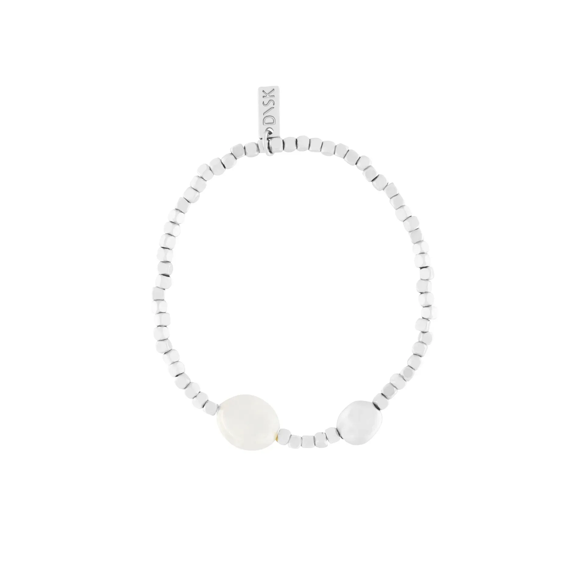Audrey Pearl Bracelet Silver Plating