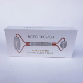 BOPO WOMEN CLEAR QUARTZ FACIAL ROLLER