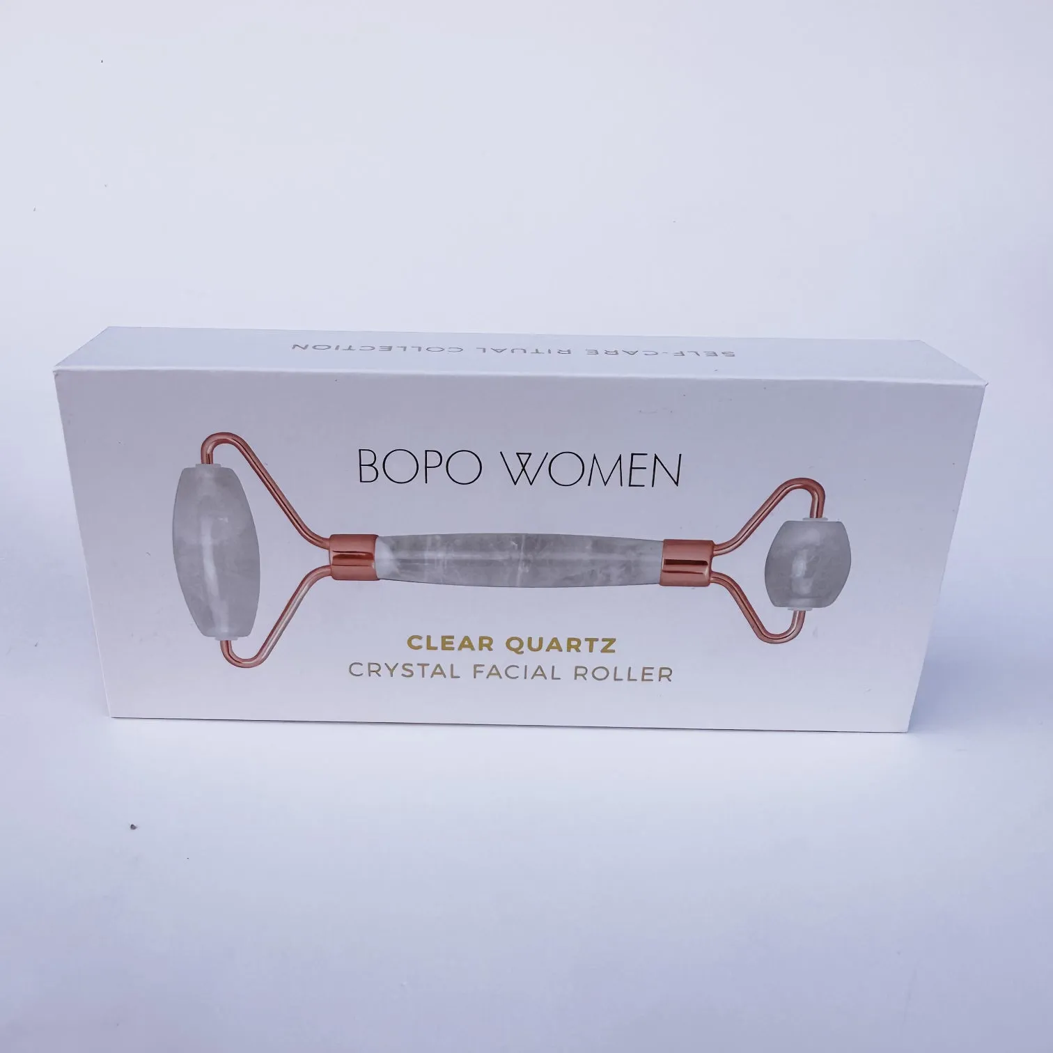 BOPO WOMEN CLEAR QUARTZ FACIAL ROLLER