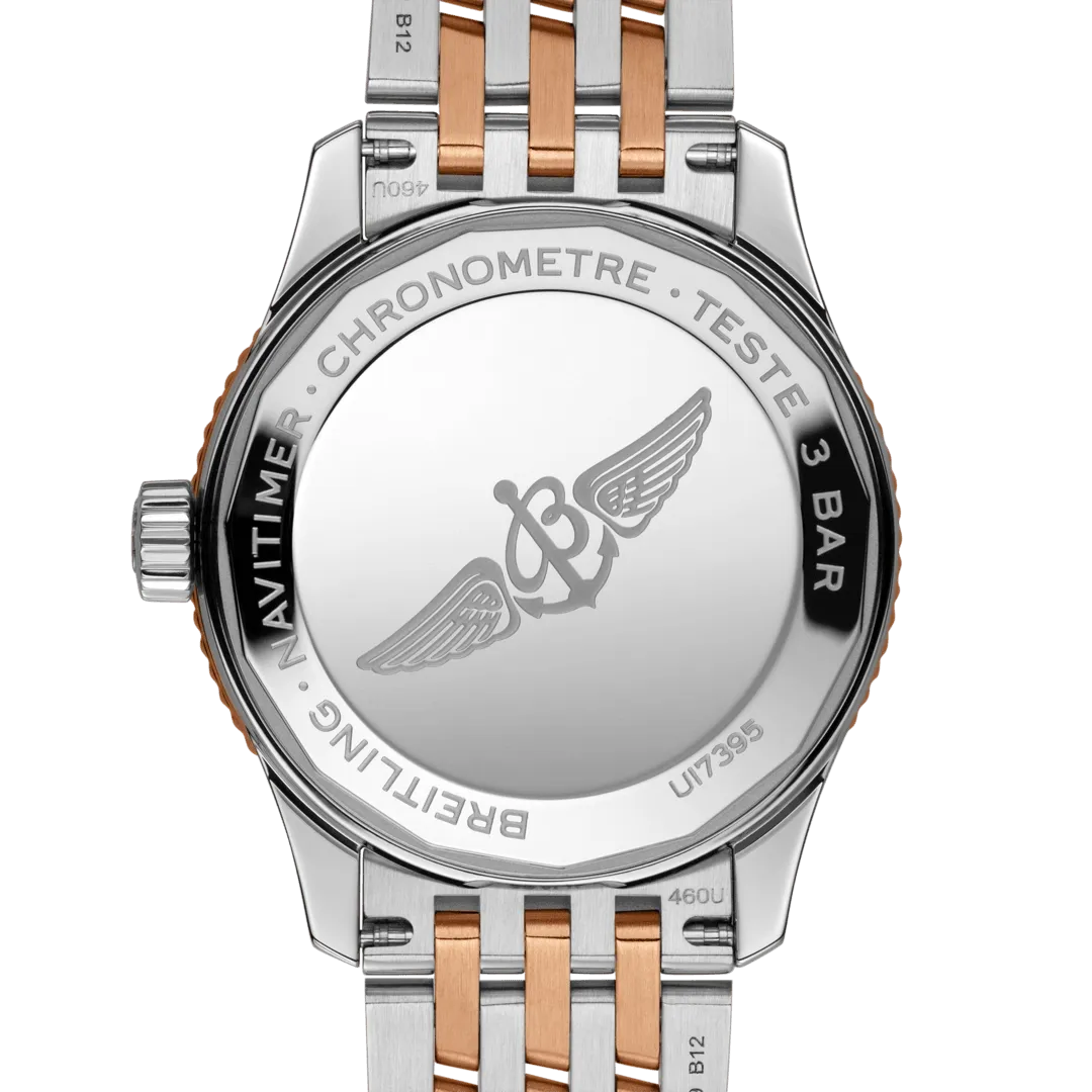 Breitling Navitimer Automatic 35 - Steel and Red Gold
