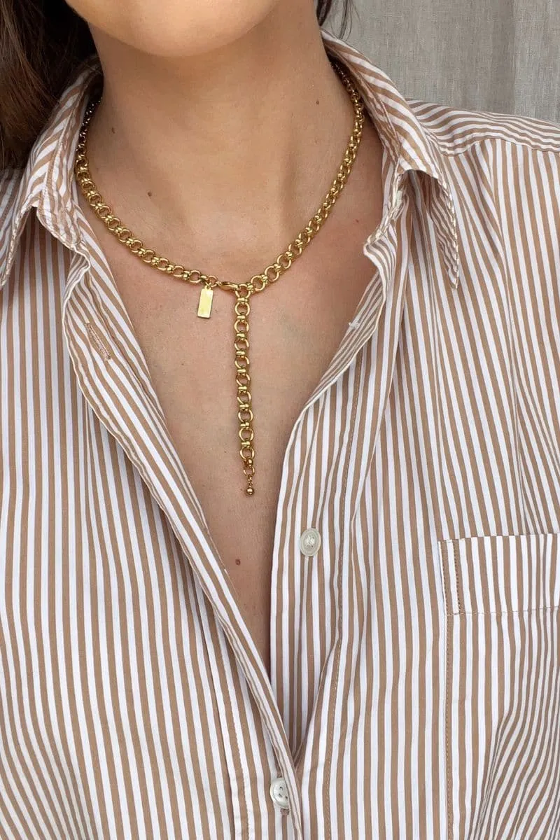 BROOKLYN LONG CHAIN NECKLACE