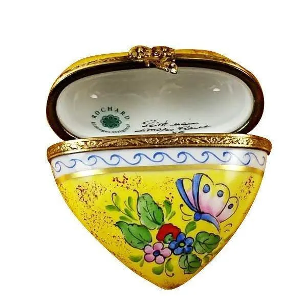 Butterfly Heart - Yellow