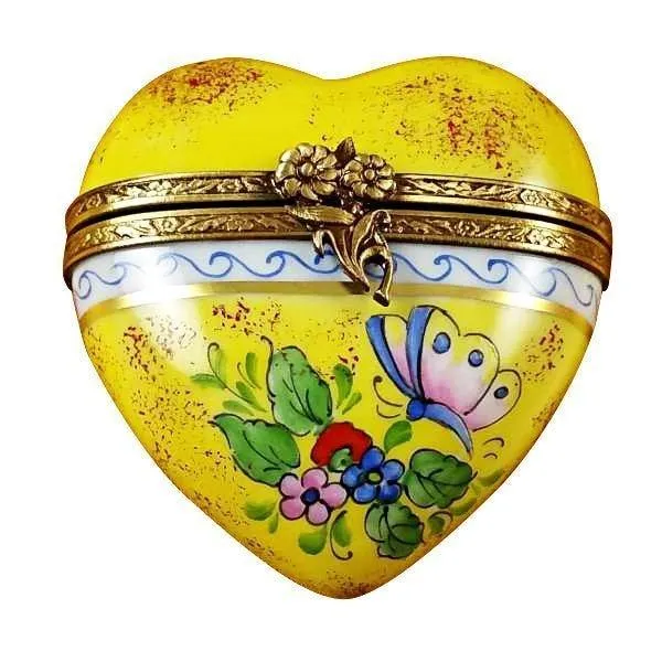 Butterfly Heart - Yellow