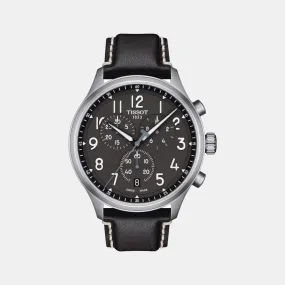 Chrono Xl Men Leather Watch T1166171606200