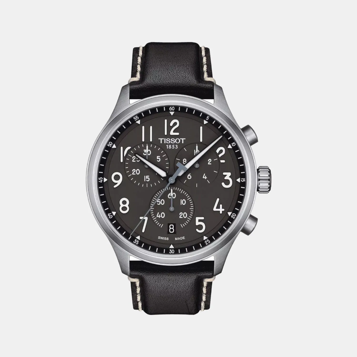 Chrono Xl Men Leather Watch T1166171606200