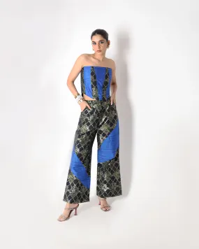 Crescent Silk Corset Set RTS