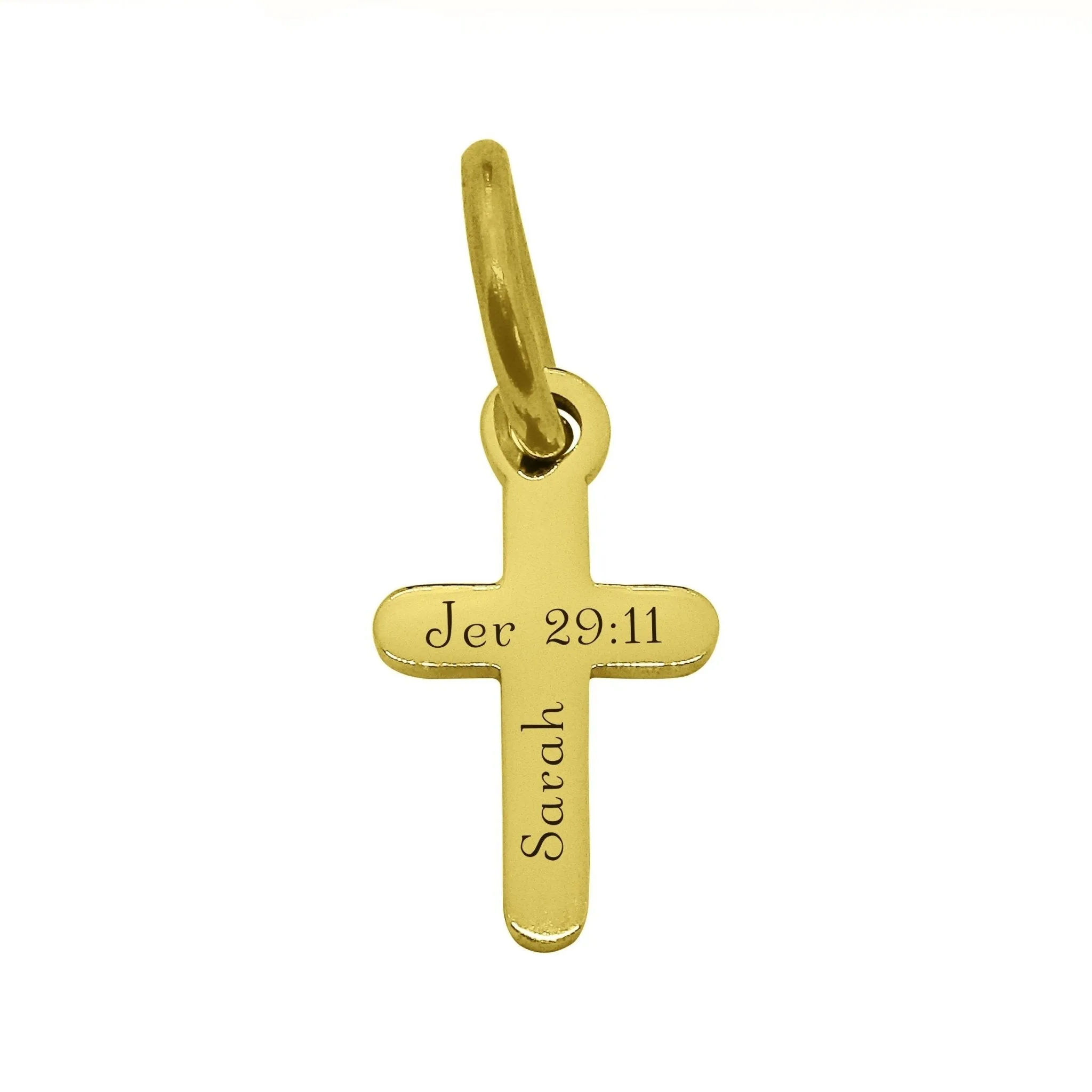 Cross Charm for Keyring