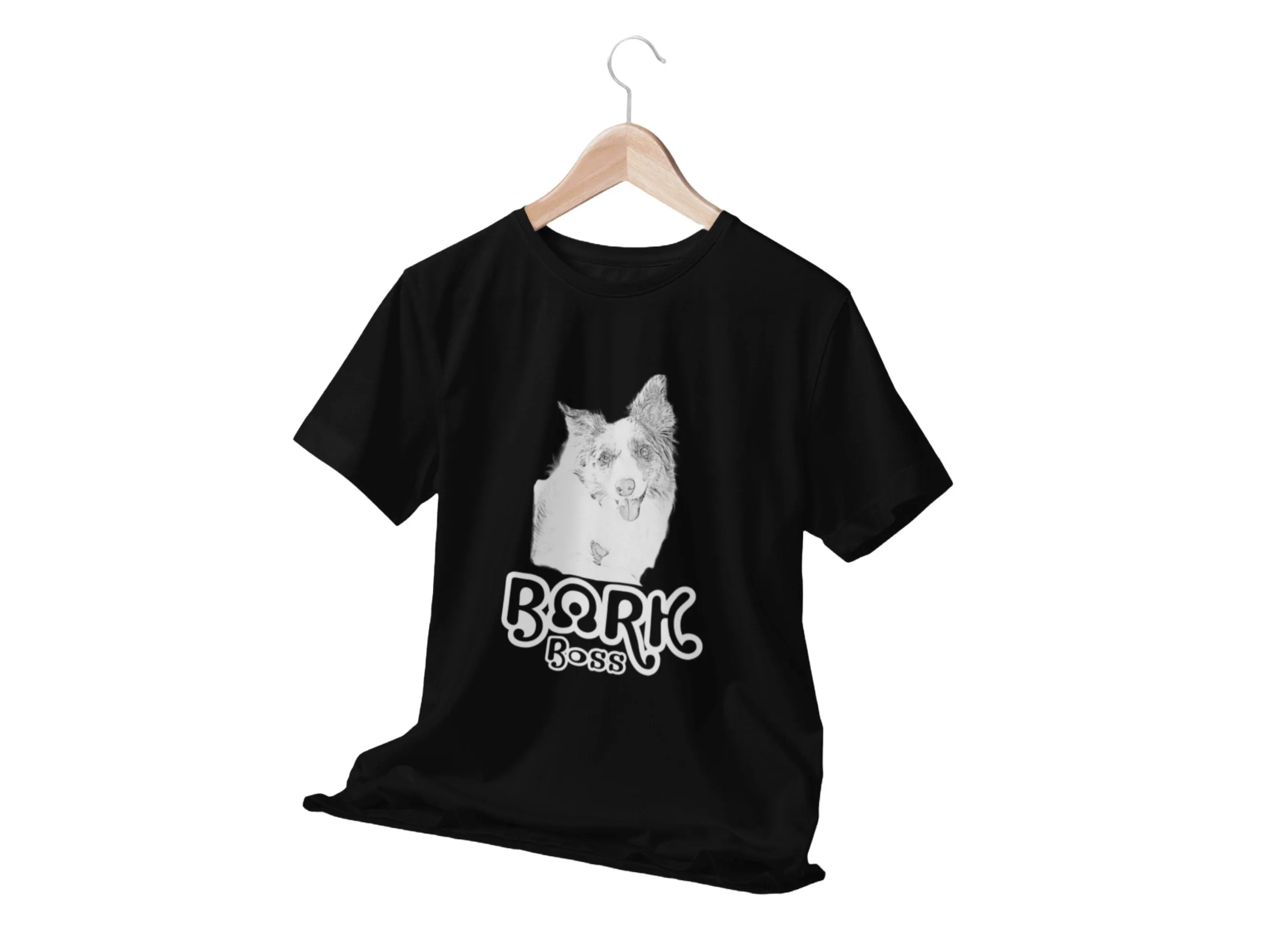 Custom Dog Shirt Gift For Dog Mom, Custom Pet Portrait T-Shirt