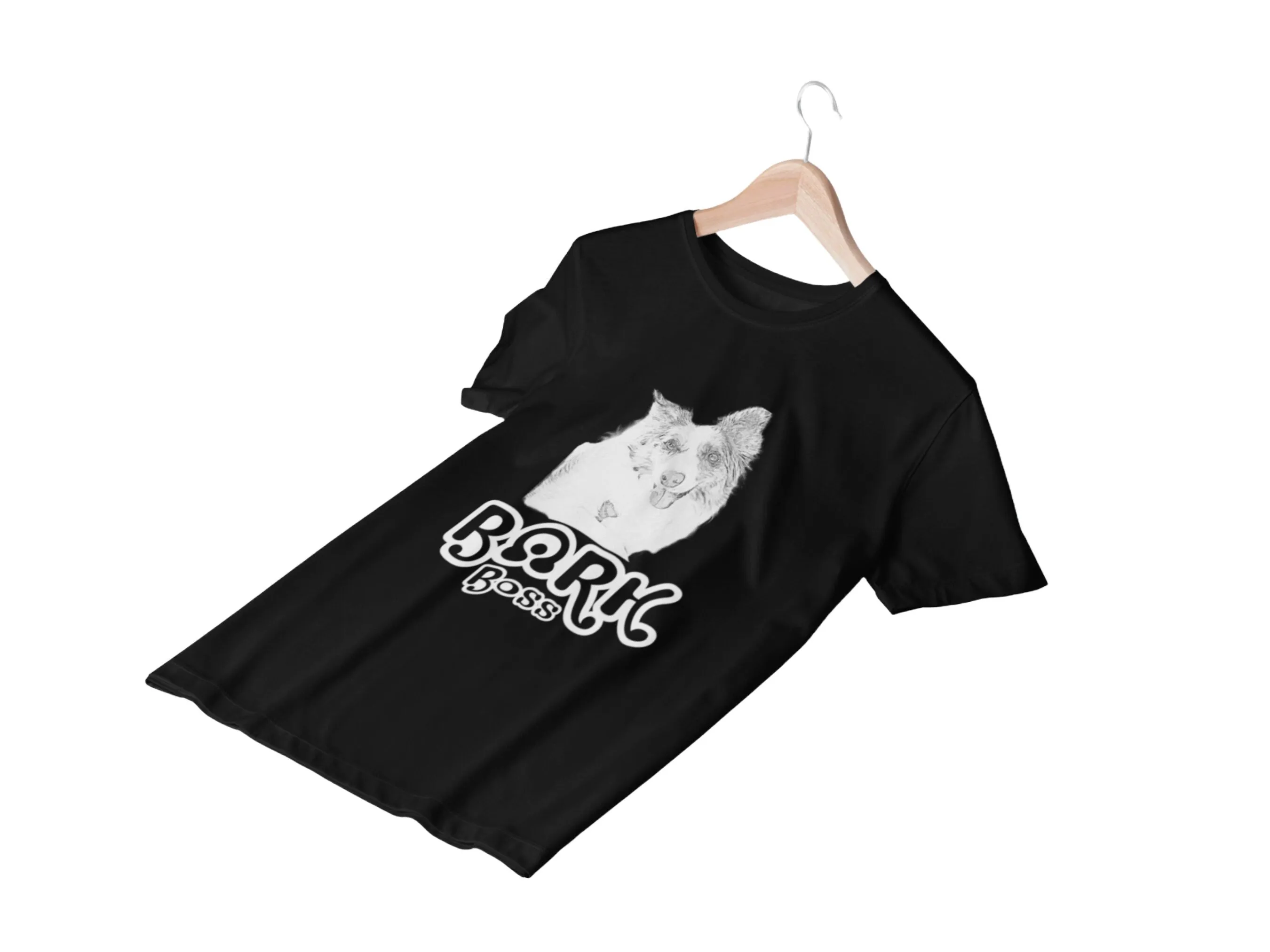 Custom Dog Shirt Gift For Dog Mom, Custom Pet Portrait T-Shirt
