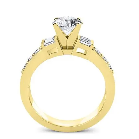 Daisy - Round Lab Diamond Engagement Ring (IGI Certified)