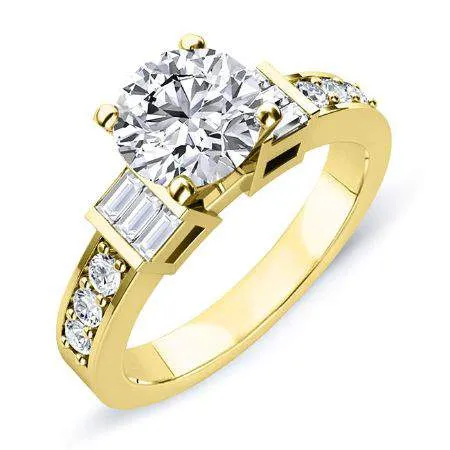 Daisy - Round Lab Diamond Engagement Ring (IGI Certified)