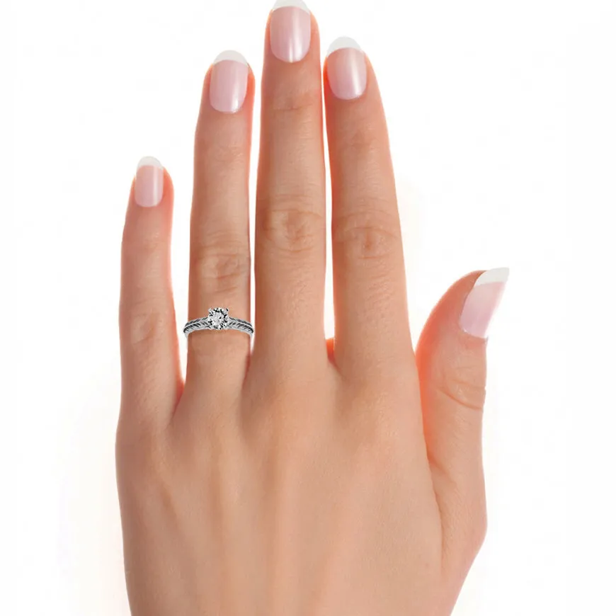 Designer Vintage Engagement Ring - 1.50 ct.