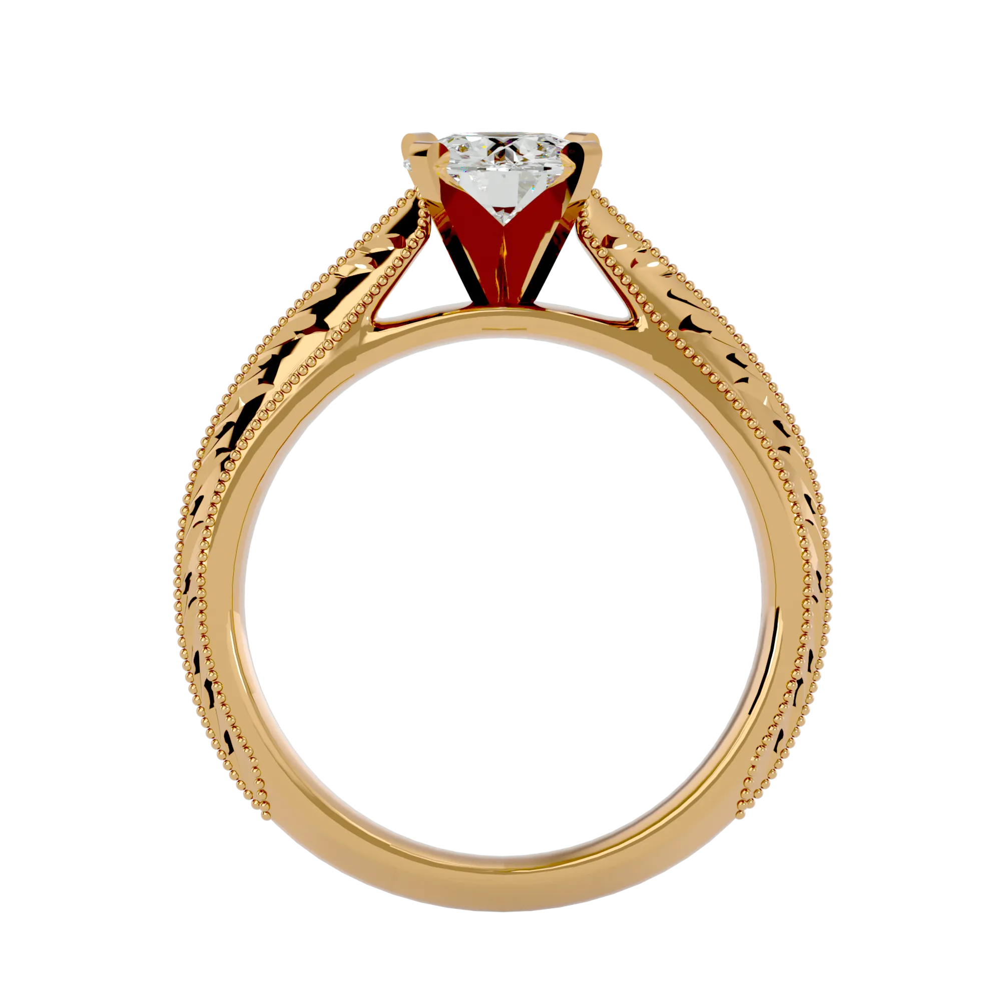Designer Vintage Engagement Ring - 1.50 ct.