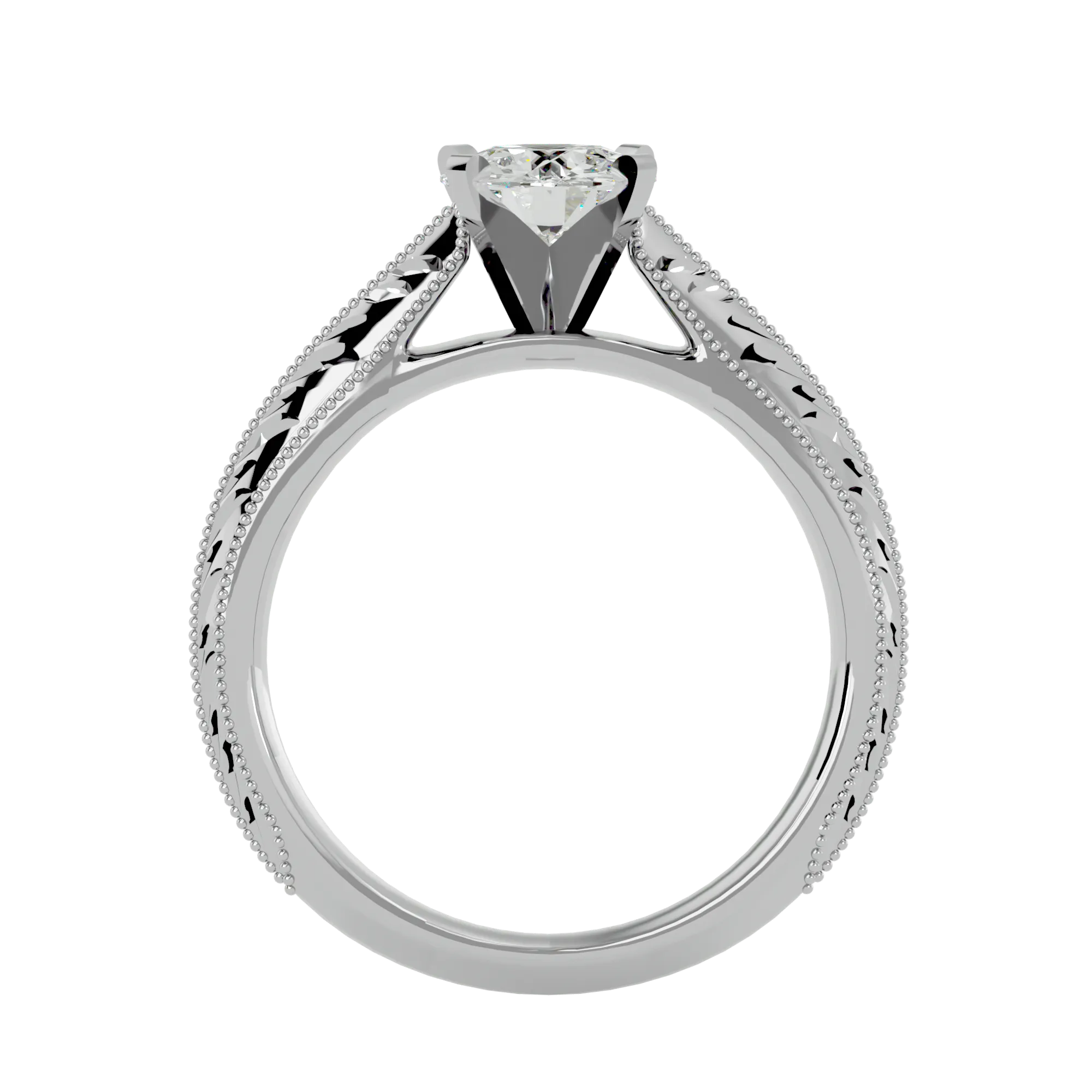 Designer Vintage Engagement Ring - 1.50 ct.