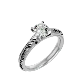 Designer Vintage Engagement Ring - 1.50 ct.