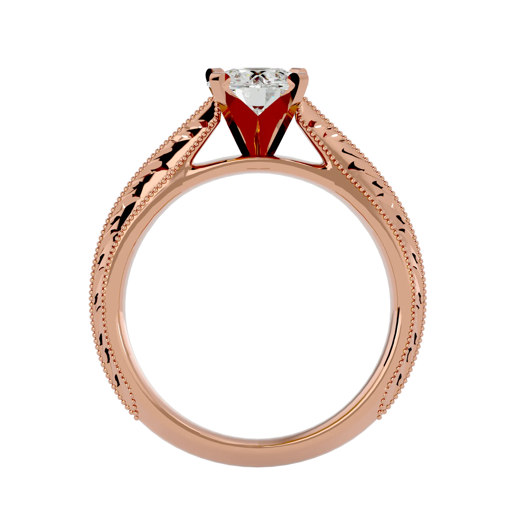 Designer Vintage Engagement Ring - 1.50 ct.