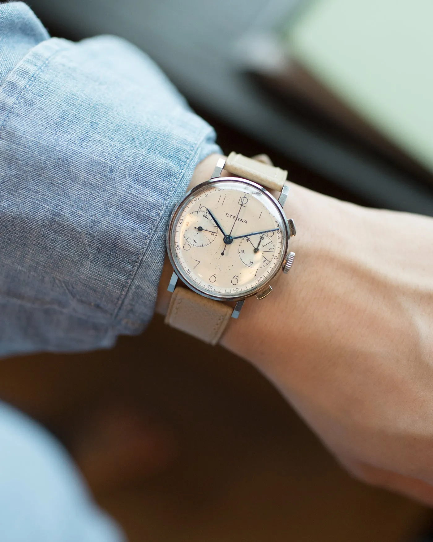 Eterna Valjoux 22 Chronograph