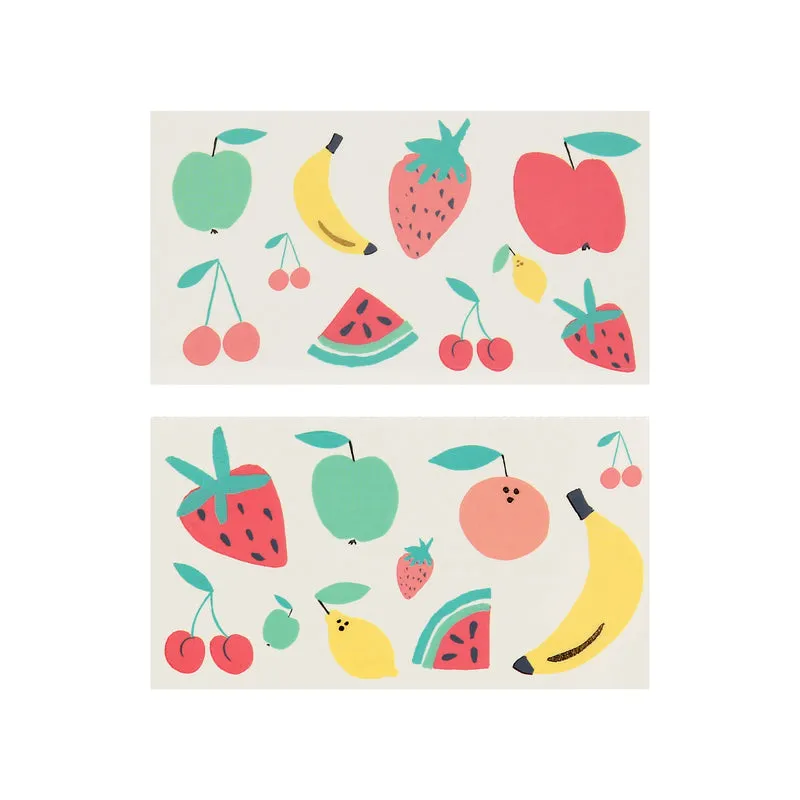 Fruit Tattoos x2 Sheets