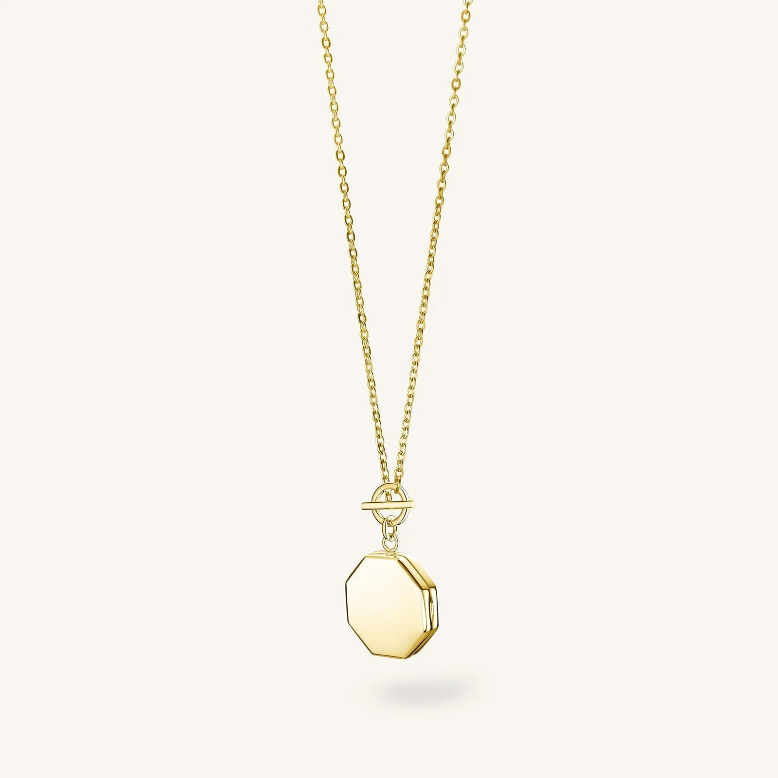 Geo Locket Gold