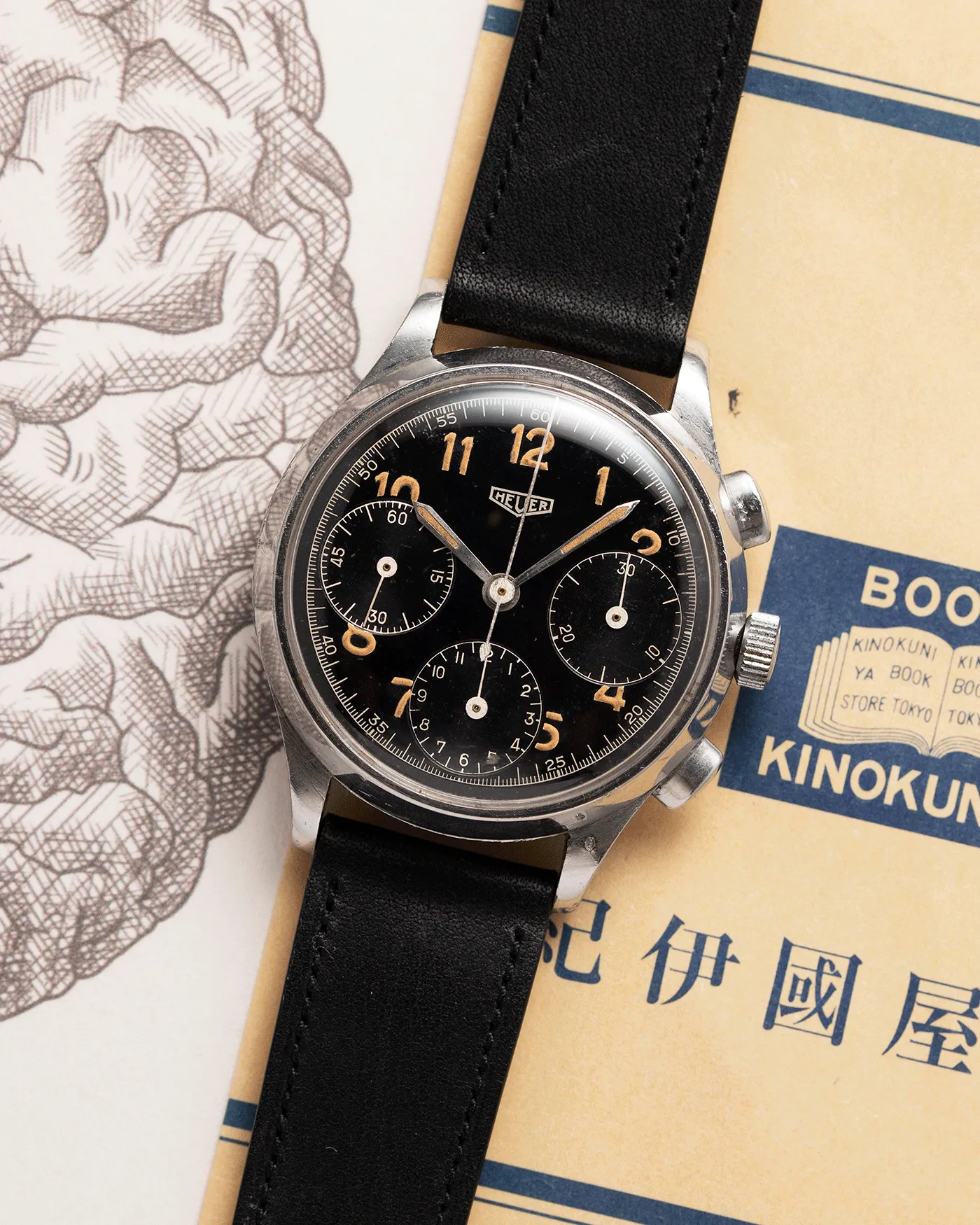 Heuer Ref. 345 Gilt Gloss