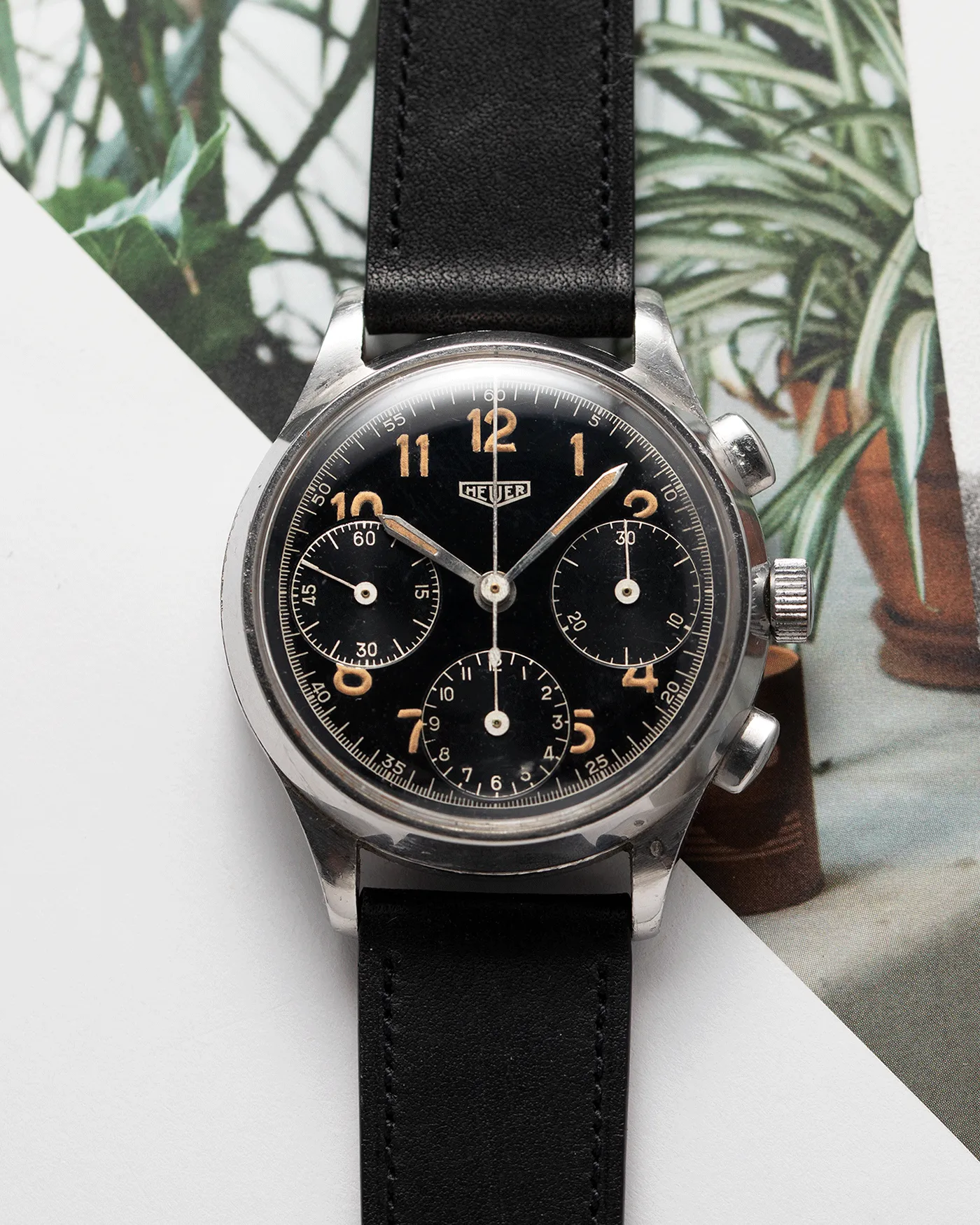 Heuer Ref. 345 Gilt Gloss