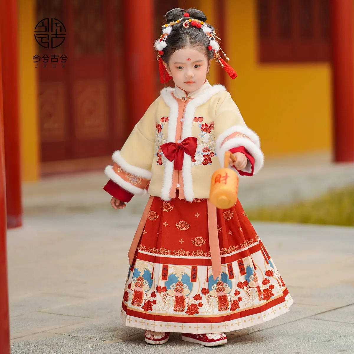 JXGX Chinese New Year Girl Set ---Jinhui