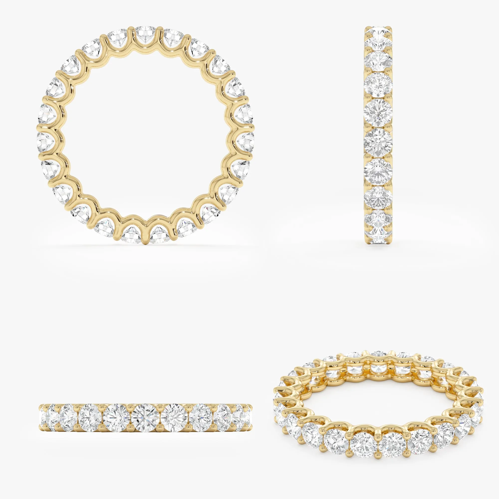 Lab Grown Diamond Eternity Band, Bellamy