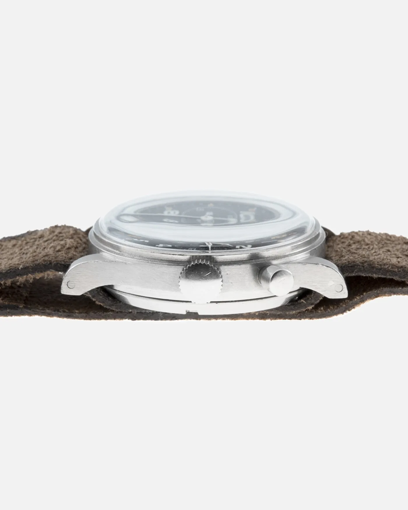 Lemania Royal Navy Monopusher Chronograph