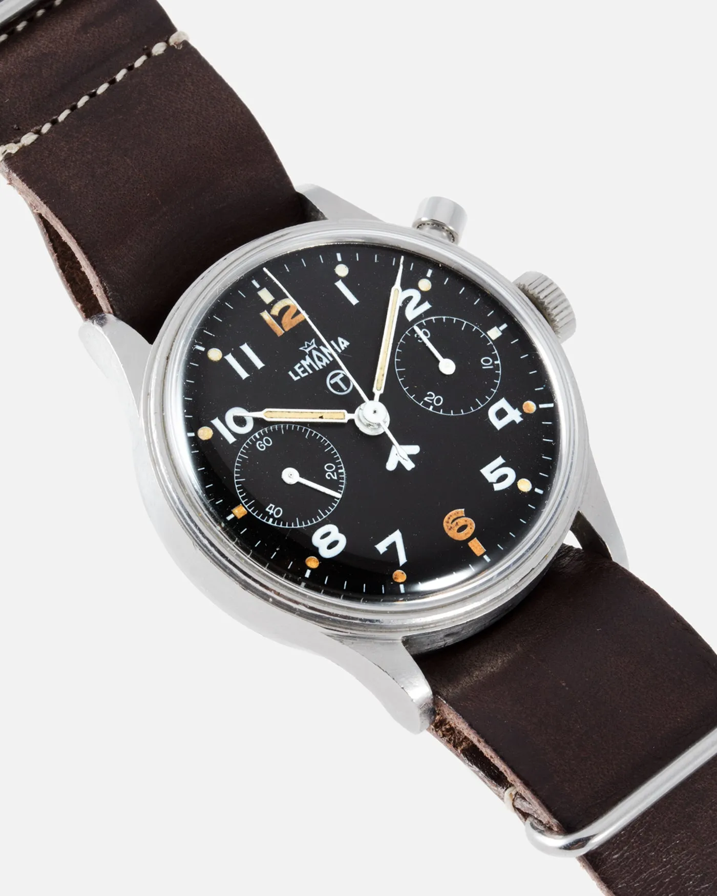 Lemania Royal Navy Series 2 Monopusher