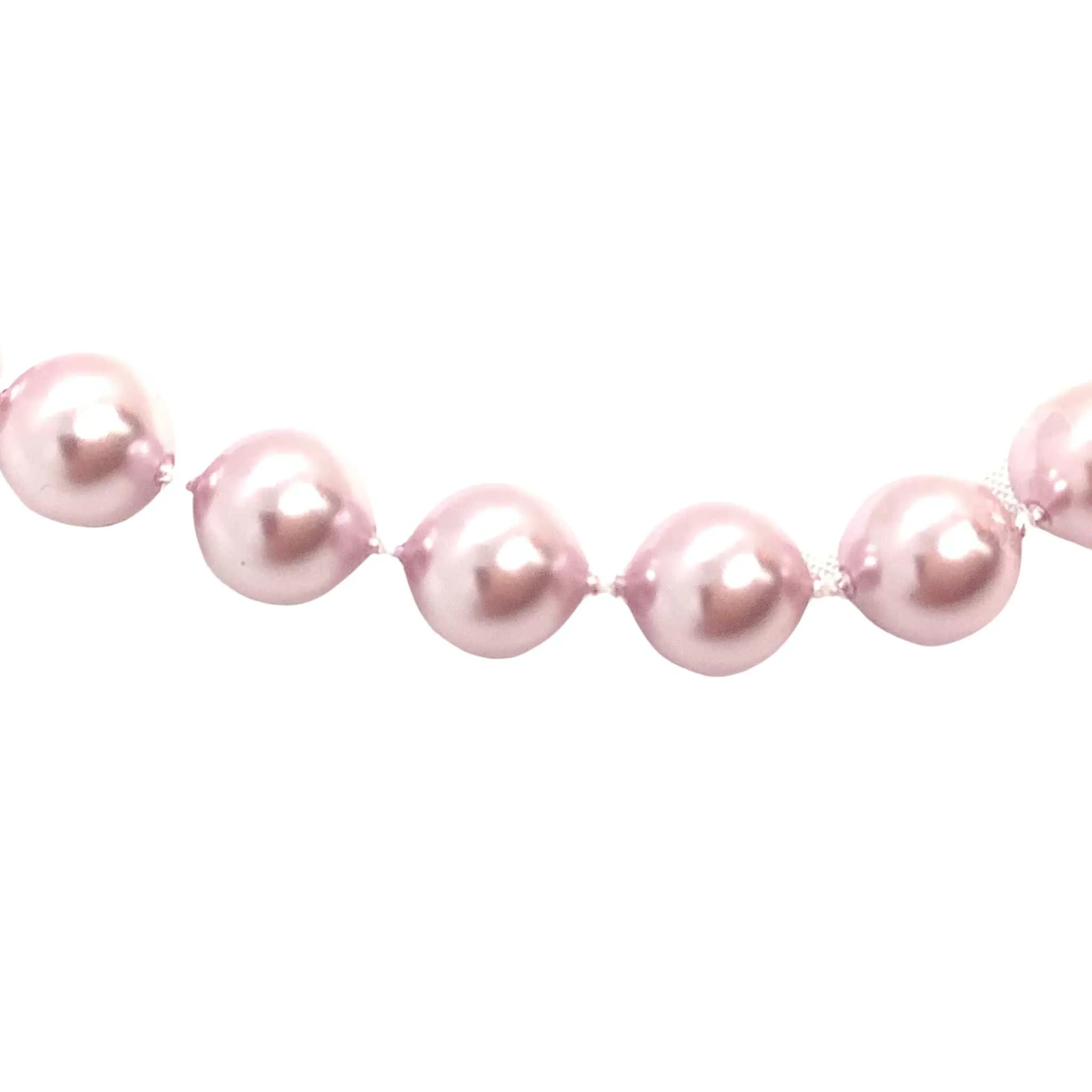 Lilac Pearl Necklace