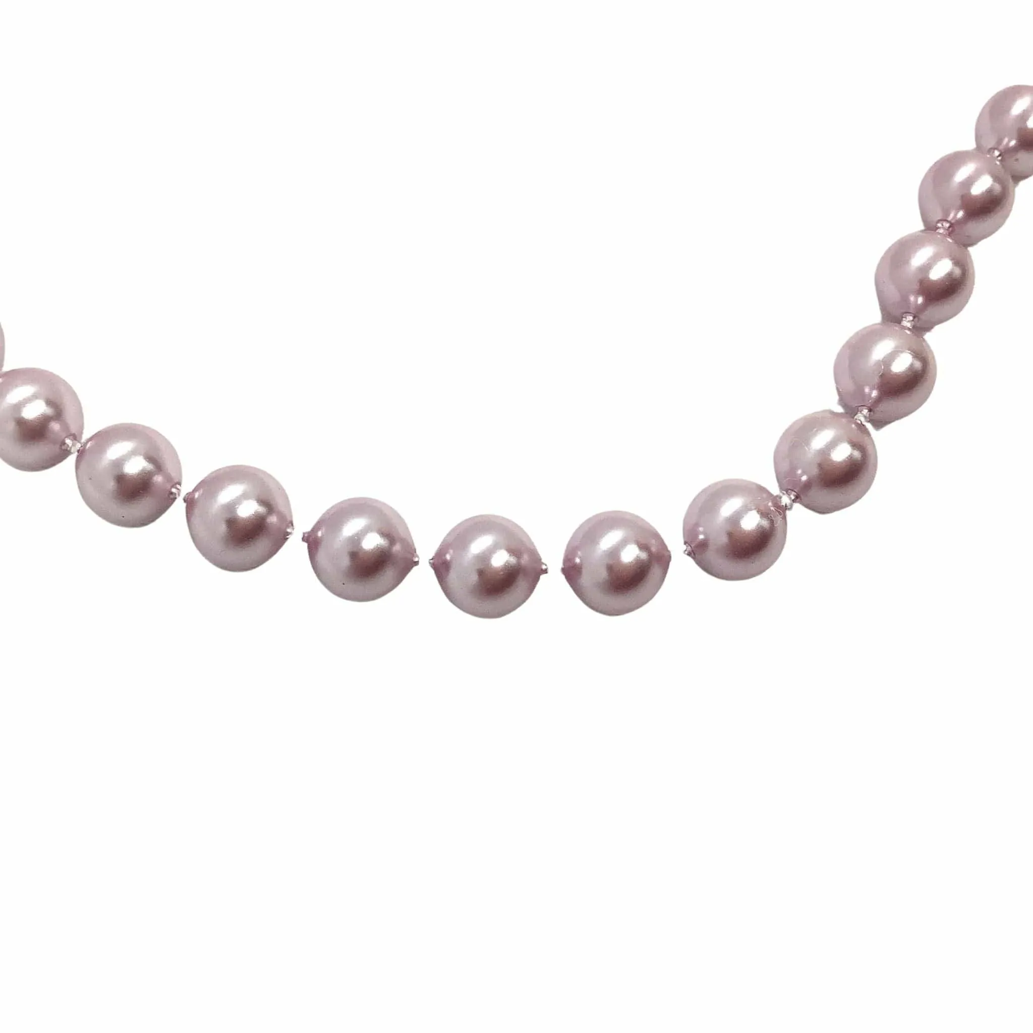 Lilac Pearl Necklace